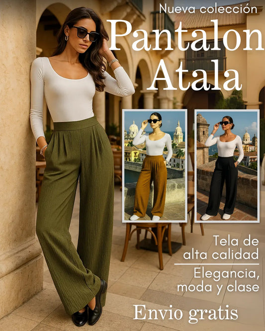 PANTALON BURDA VISCOSA